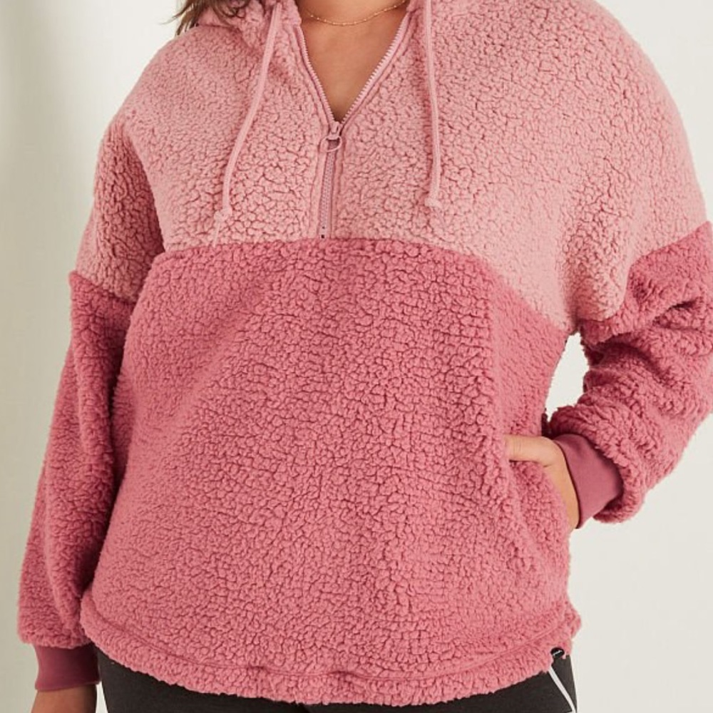 PINK pullover jacket.. Tarte pallet and mk bag